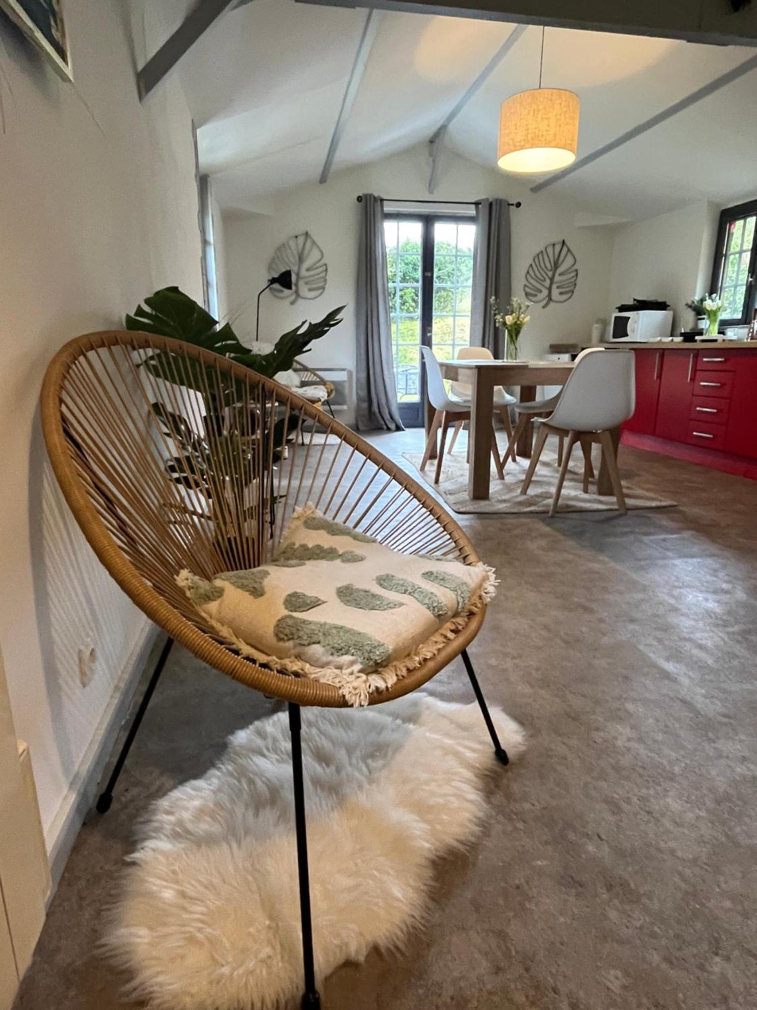Cottage Entier 4 Pers - Cosy Atmosphere En Bord De Mer - 60 M2 Saint-Léonard エクステリア 写真
